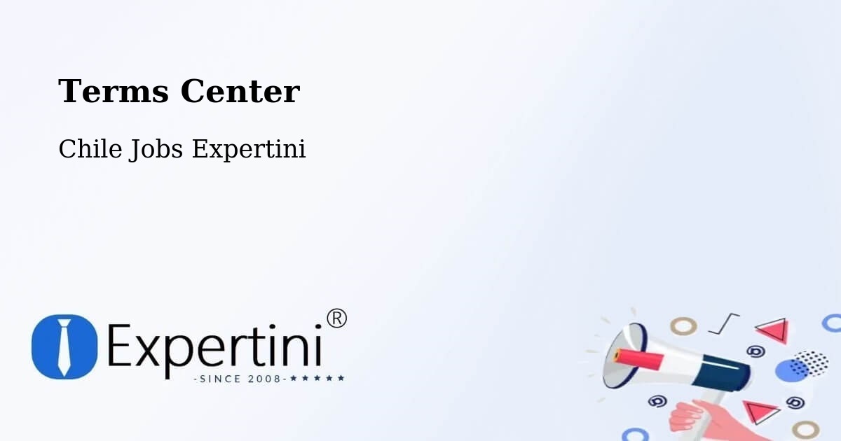 Terms of Service – Alto Biobío - Chile Jobs Expertini